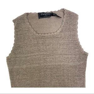 90’s Taupe Tricot top
